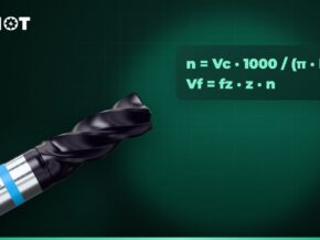 Cutting speed, spindle speed and feed: the formulas for turning and milling